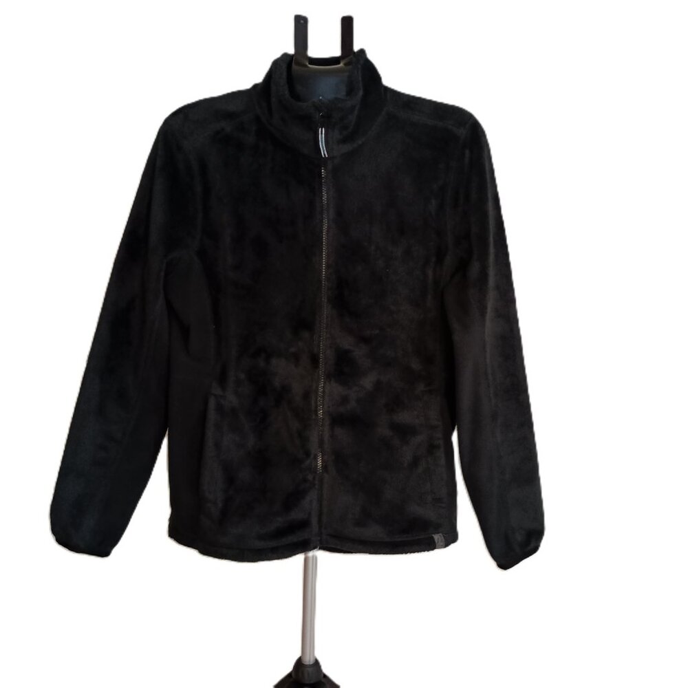 L.L. BEAN Full Zip Sherpa Micro Fleece Cozy  Jacket Coat 504678 Women's Size M - Picture 2 of 15